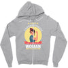 underestimate woman Zipper Hoodie