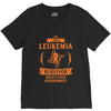 I am a Leukemia Cancer Survivor - What's Your Superpower? V-Neck Tee