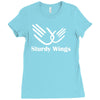 sturdy wings Ladies Fitted T-Shirt