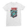 off the wall Ladies Fitted T-Shirt