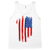 sa distress flag cool american Tank Top
