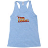 time travel Racerback Tank
