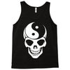 yin yang skull Tank Top