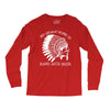 my indian name is runs with beer Long Sleeve Shirts