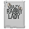 crazy rabbit lady iPad 3 and 4 Case