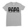 papa Ladies Fitted T-Shirt