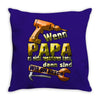 wenn papa Throw Pillow