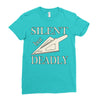 silent but deadly blow Ladies Fitted T-Shirt