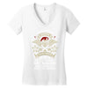 I'm A Veteran Grandpa T Shirt Women's V-Neck T-Shirt