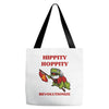 hippity hoppity revolutionize Tote Bags