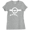 evil minion Ladies Fitted T-Shirt