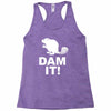 dam it! Racerback Tank