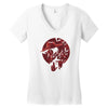devil night Women's V-Neck T-Shirt