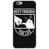 cat best friends for life iPhone 6/6s Case