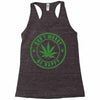 don't worry be happy Racerback Tank