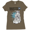 doctor who haynes manual critical dalek Ladies Fitted T-Shirt