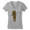 voodoo doll. Women's V-Neck T-Shirt