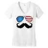 america Women's V-Neck T-Shirt