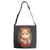 brown bear Adjustable Strap Totes