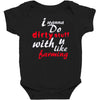 dirty stuff cool Baby Bodysuit