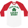 this is my lucky shirt 3/4 Sleeve Shirt