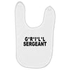 grill sergeant Baby Bibs