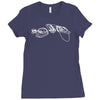 turntable Ladies Fitted T-Shirt