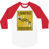 beer goggles sign, ideal gift or birthday present. 3/4 Sleeve Shirt