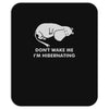 retro hippohibernating Mousepad