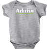 atheism funny retro religion jesus christ believer comic god Baby Bodysuit
