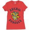 lucha dorable Ladies Fitted T-Shirt