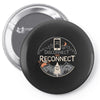 reconnect Pin-back button