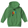 jake paul colorful Youth Hoodie