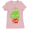 ask me about my zombie disguise! Ladies Fitted T-Shirt
