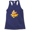hot macs wrestling in cheese Racerback Tank