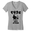 pugs not drugs Women's V-Neck T-Shirt