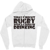 rugby (2) Zipper Hoodie