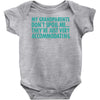 my grandparents are just accommodating Baby Onesie