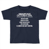 Smartass October Girl Toddler T-shirt