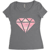 daimond Women's Triblend Scoop T-shirt