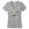 pirate exercise Women's V-Neck T-Shirt