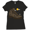 adventure boot Ladies Fitted T-Shirt