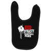 RED PAINBALL Baby Bibs