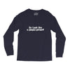 do i look like a people person Long Sleeve Shirts