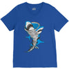 shark tornado V-Neck Tee
