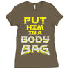 body bag Ladies Fitted T-Shirt