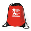 mma funny Drawstring Bags