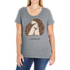 hedgehugs Ladies Curvy T-Shirt