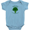 one cheer for broccoli Baby Onesie