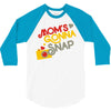 mom's gonna snap 3/4 Sleeve Shirt
